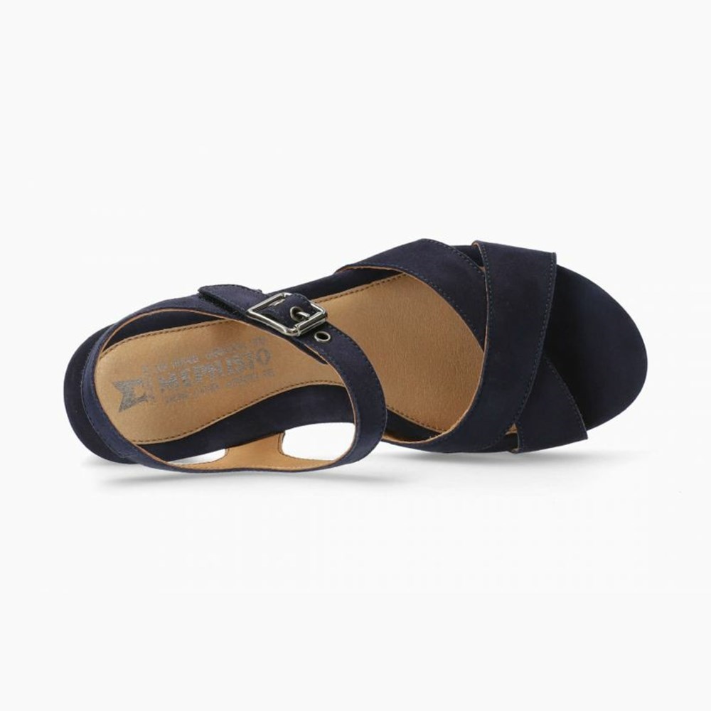 Sandale Compensée Mephisto Beline Femme | YVG671384