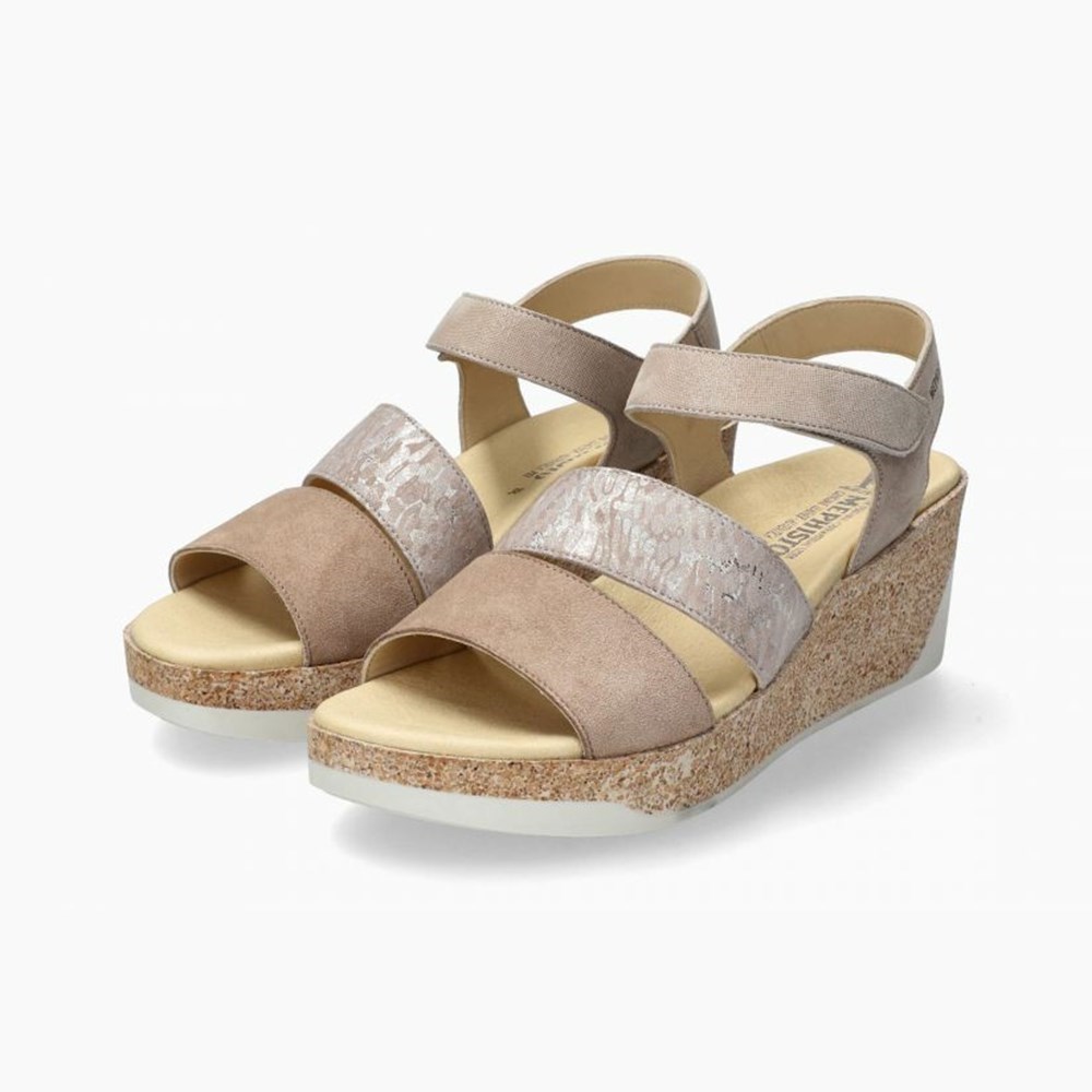 Sandale Compensée Mephisto Gianna Femme | YAB706934